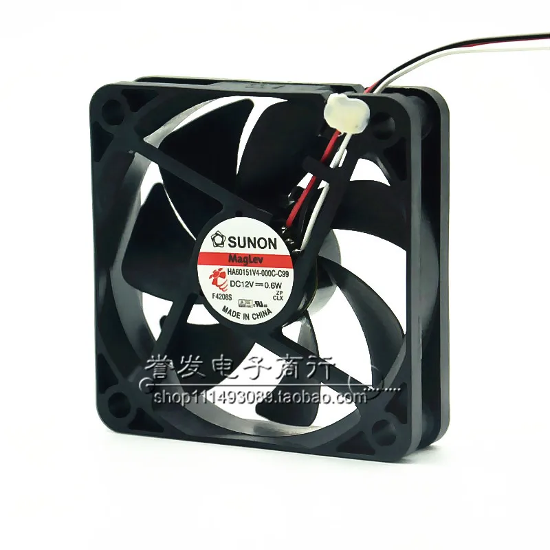 جديد الأصلي HA60151V4-000C-C99 12V 0.6W 6015 60x60x15mm مروحة التبريد المبرد