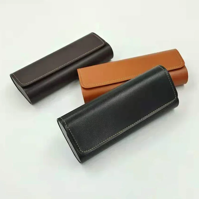 Glasses Case Fashionable and Generous Myopia PU Leather Leather Sunglasses Case Eyeglasses Case Glasses Pouch Glasses Box