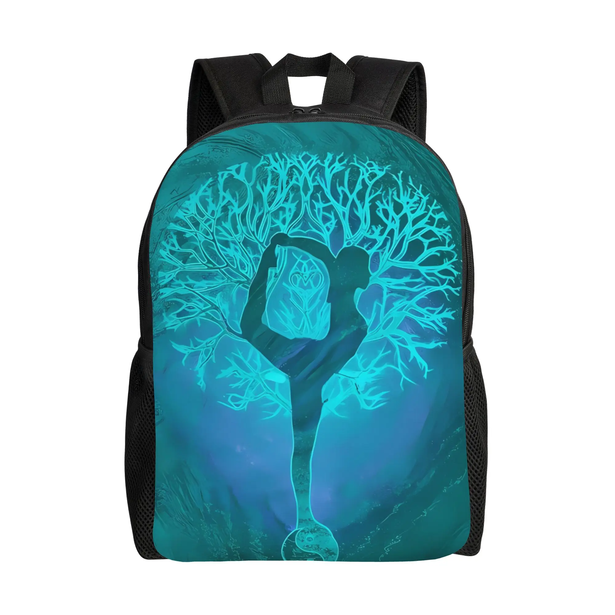 

Tree Of Life Yoga Backpack Ladies Sporty Daily mochila Large Capacity Laptop Bag Back To School Season