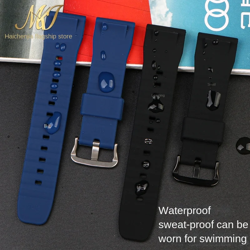 Rubber Strap 24mm for Casio PRW-6600 PRG-600/600Y PRG-650/650Y Wachband PRW-6600 GA2000 men\'s Sport silicone Waterproof Bracelet