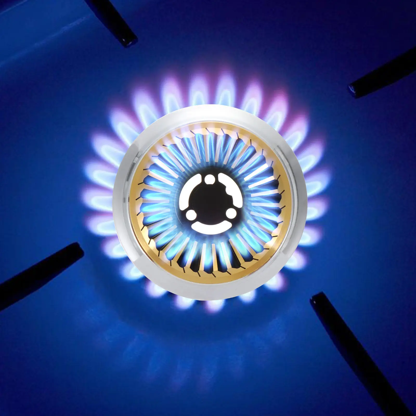 

1 шт. решетка-крышка для газовой горелки из нержавеющей стали, сменная крышка для газовой плиты, эффективное распределение тепла, кухонные принадлежности