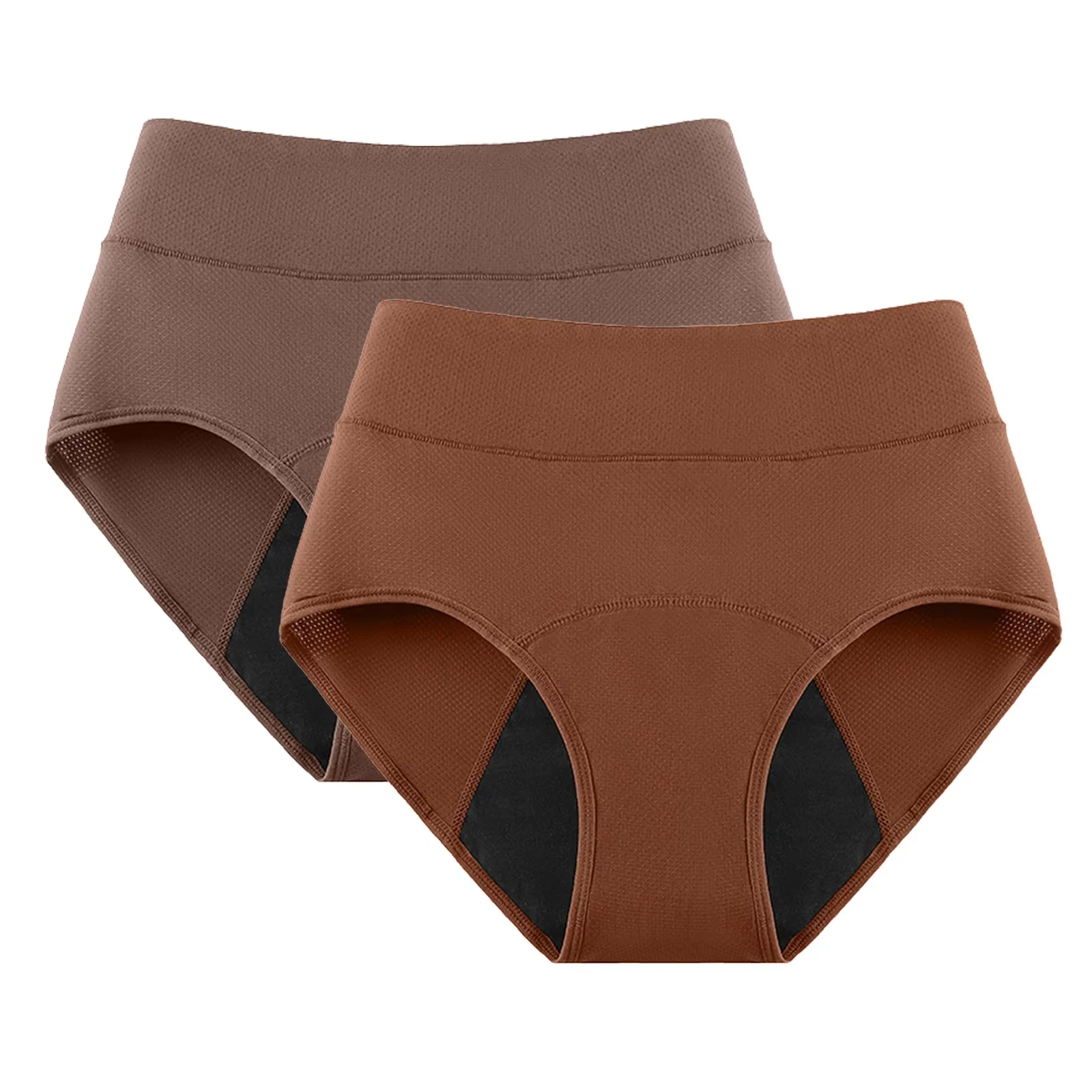 Women's Leakproof High-Rise Briefs, 2-Pack
