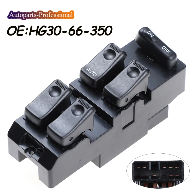 

Автомобильные аксессуары электрическая кнопка переключения главного окна HG3066350 HG30-66-350 6D1E-66-350 для Mazda 1992-1997 626