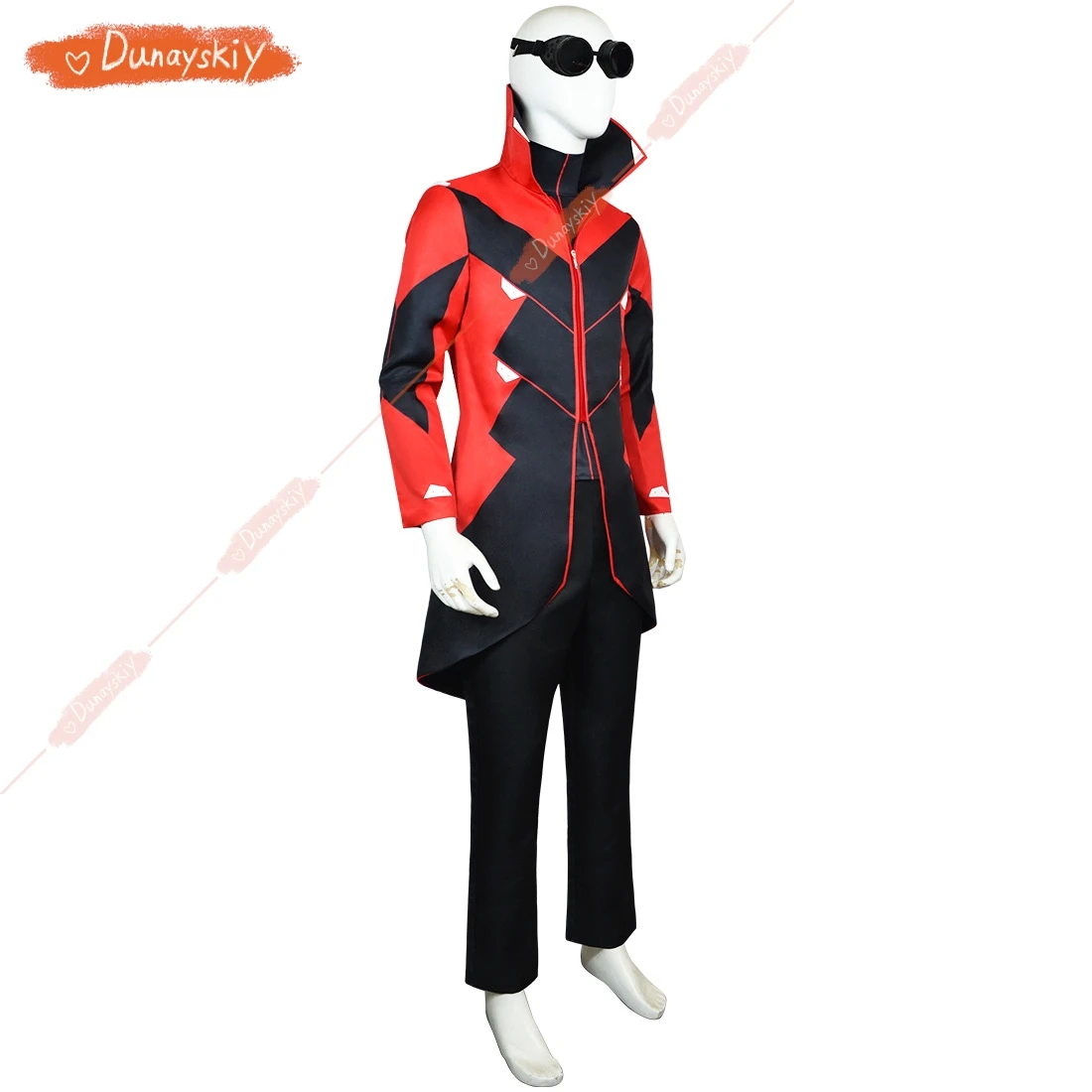 أزياء كوسبلاي دكتور إيجمان التأثيرية آيفو روبوتنيك للهالوين ملابس أنيمي القنفذ 2 معطف نظارات مجموعة كاملة بدلة كرنفال Uni