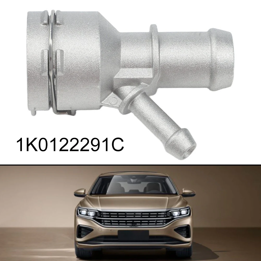 Engine Compartment Aluminum T Connect Water Pipe Fitting for Golf R 2012 GTI 2006-2013 CC 2009-2017 1K0122291C
