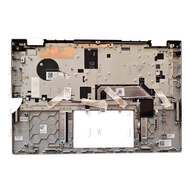 

DDJ 0NWXT3 Silver Palmrest FR Keyboard Backlit for DELL Inspiron 14 5400 5406 2-in-1