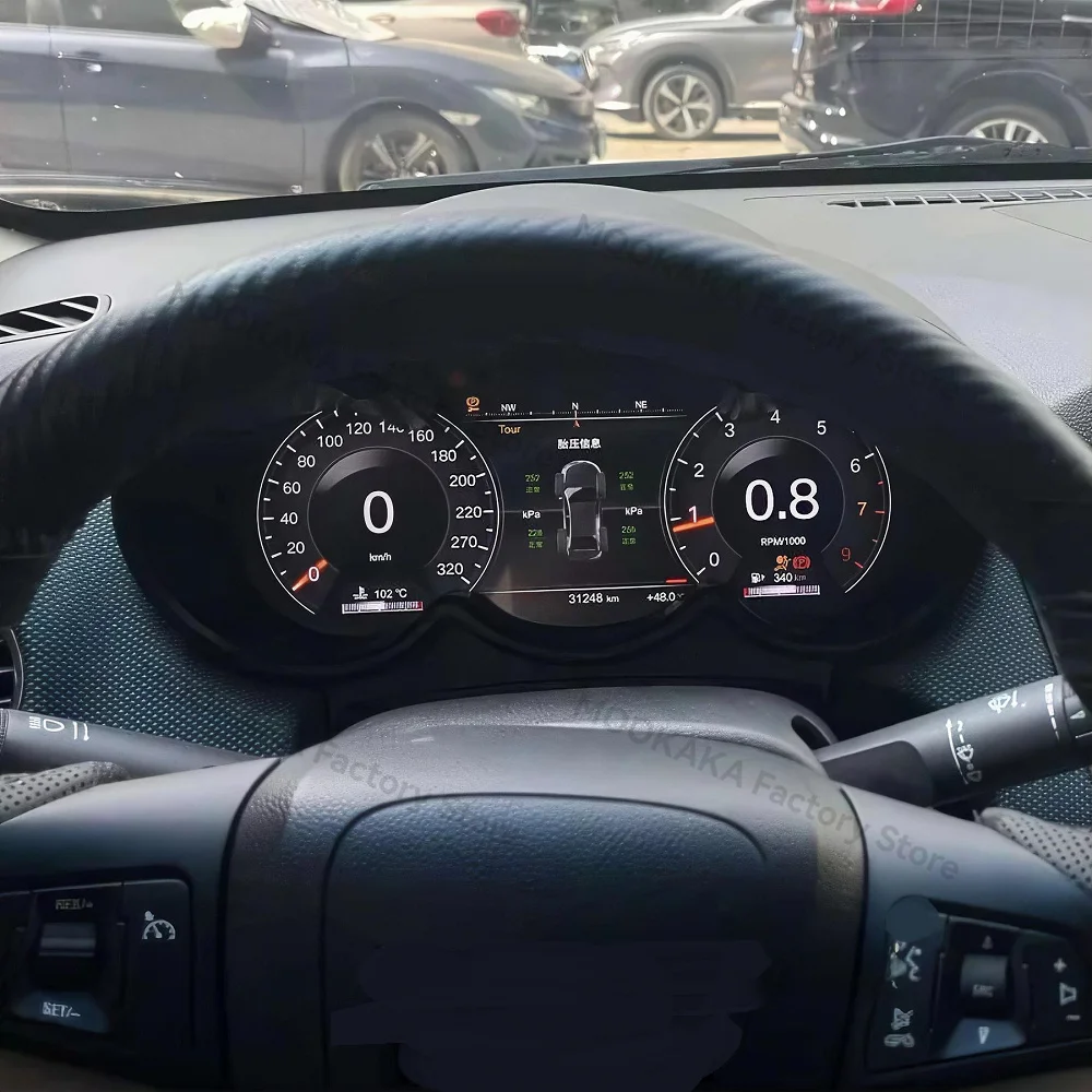 Car LCD Instrument For Chevrolet Cruze Lacetti Classic Lacett 2009~2014 Panel Cluster Multiple Colorful UI Definition Display