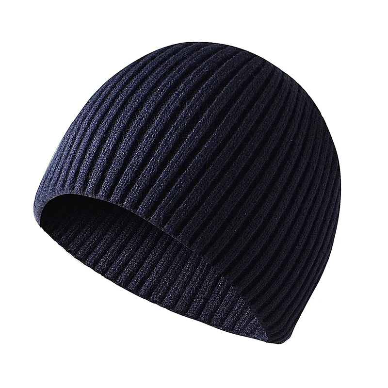 Autumn Winter Beanie Hat For Women Men Warm Knitted Hats Soft Comfortable Skull Cap Outdoor Windproof Cycling Hiking Beanie