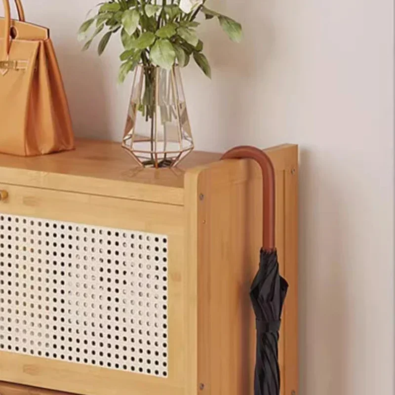 Design shoe racks, porch, and hidden bedroom shelves