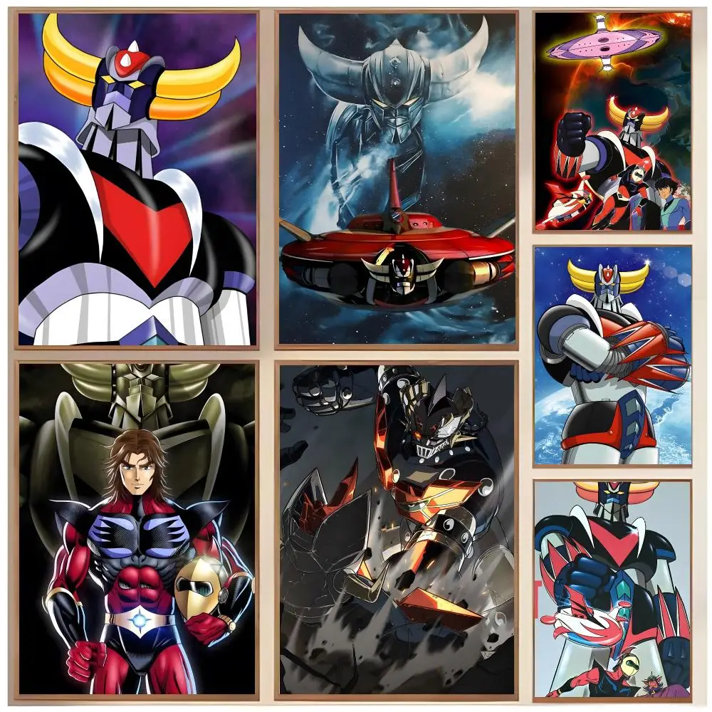 anime mecha G-Grendizer Poster  Classic Home Interior Design & Modern Wall Decor Art Collection