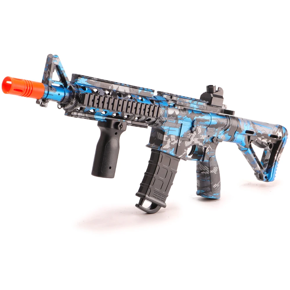 ​ ​ Pistola de gel de água M4A1 Pro Edition ​ ​   - Brinquedo ecológico para tiro com bola de respingos com bateria recarregável (sem balas)
