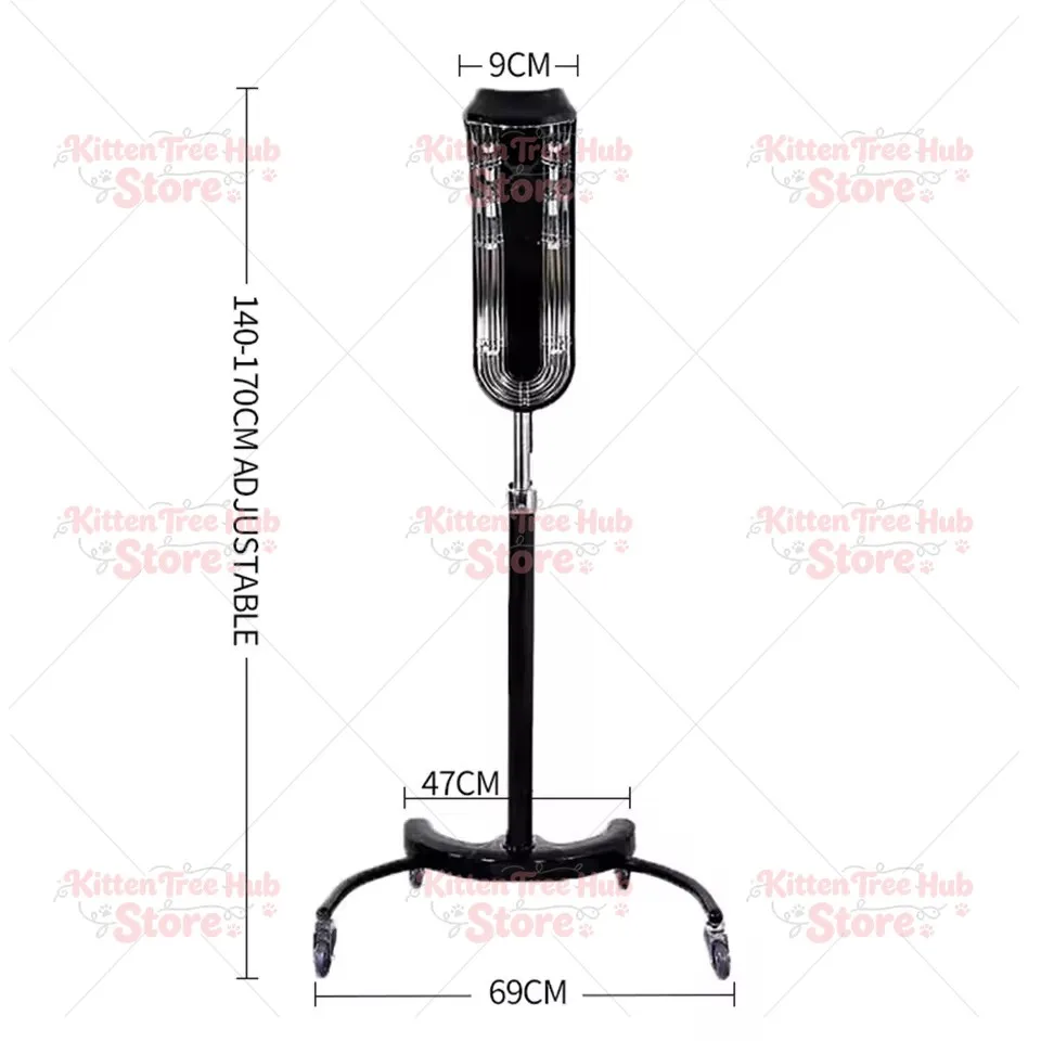 Professional Floor Stand Salon Hair Heater Dyeing Perming Oil Treatment Machine Hairdressing Tool Salon Barber Styling Tool