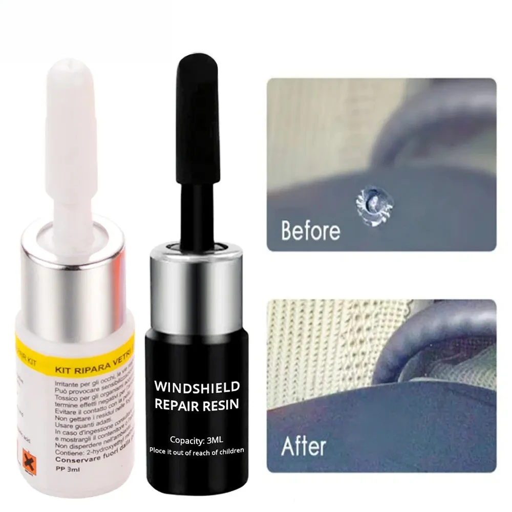 Car Windshield Cracked Repair Tool DIY Car Window Phone Screen Repair Kit Glass Curing Glue Auto Glass Scratch Crack Restore