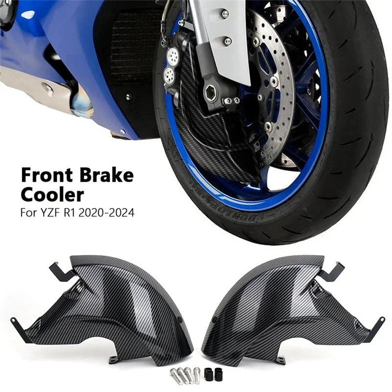 

NEW-Motorcycle Air Ducts Brake Cooling Mounting Kit For YZF R1 YZF-R1 Yzf R1 2020-2024