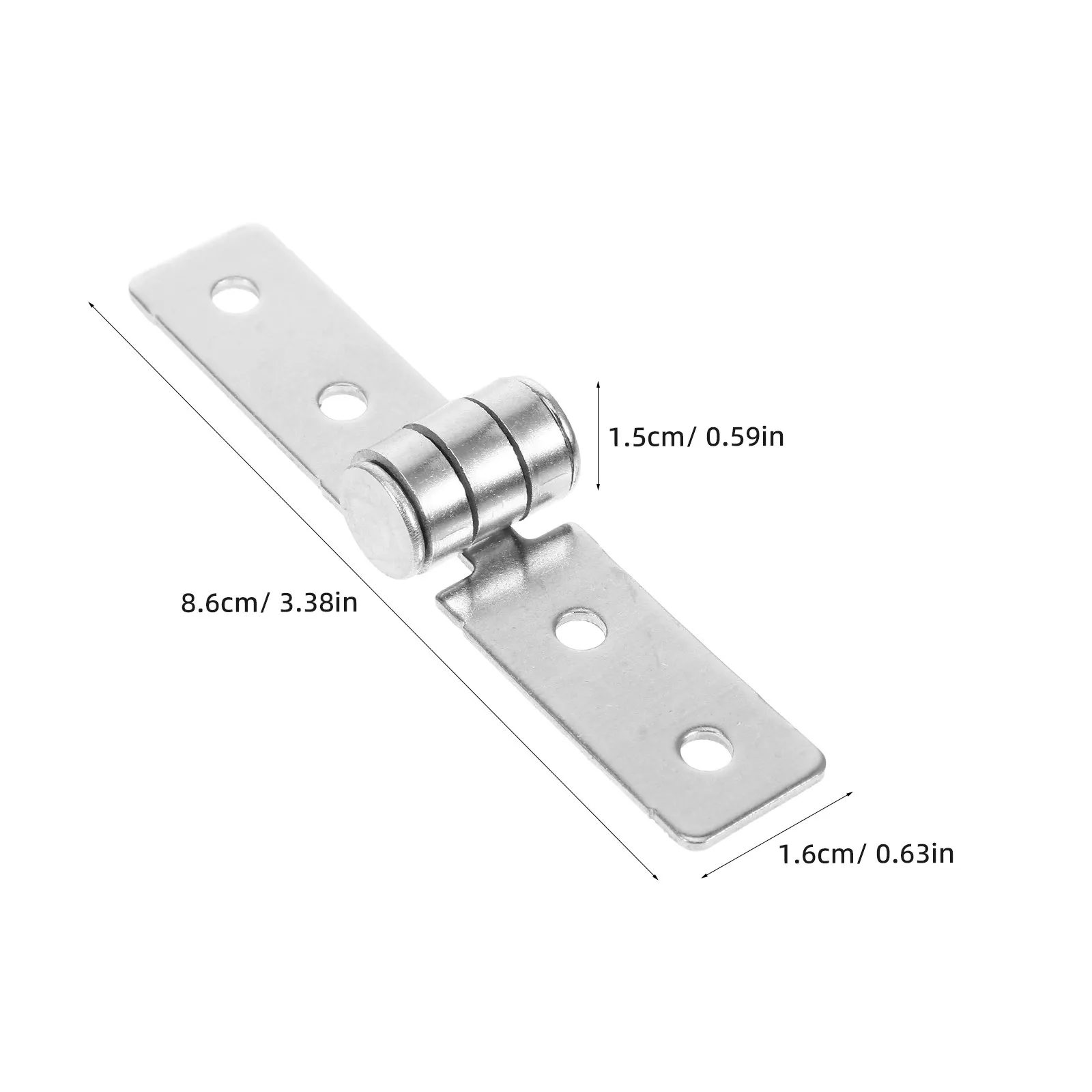 Stainless Steel Heavy Duty Folding Hinge for Electrical Distribution Cabinets Flat Open Industrial Metal Cabinet Door Hinge