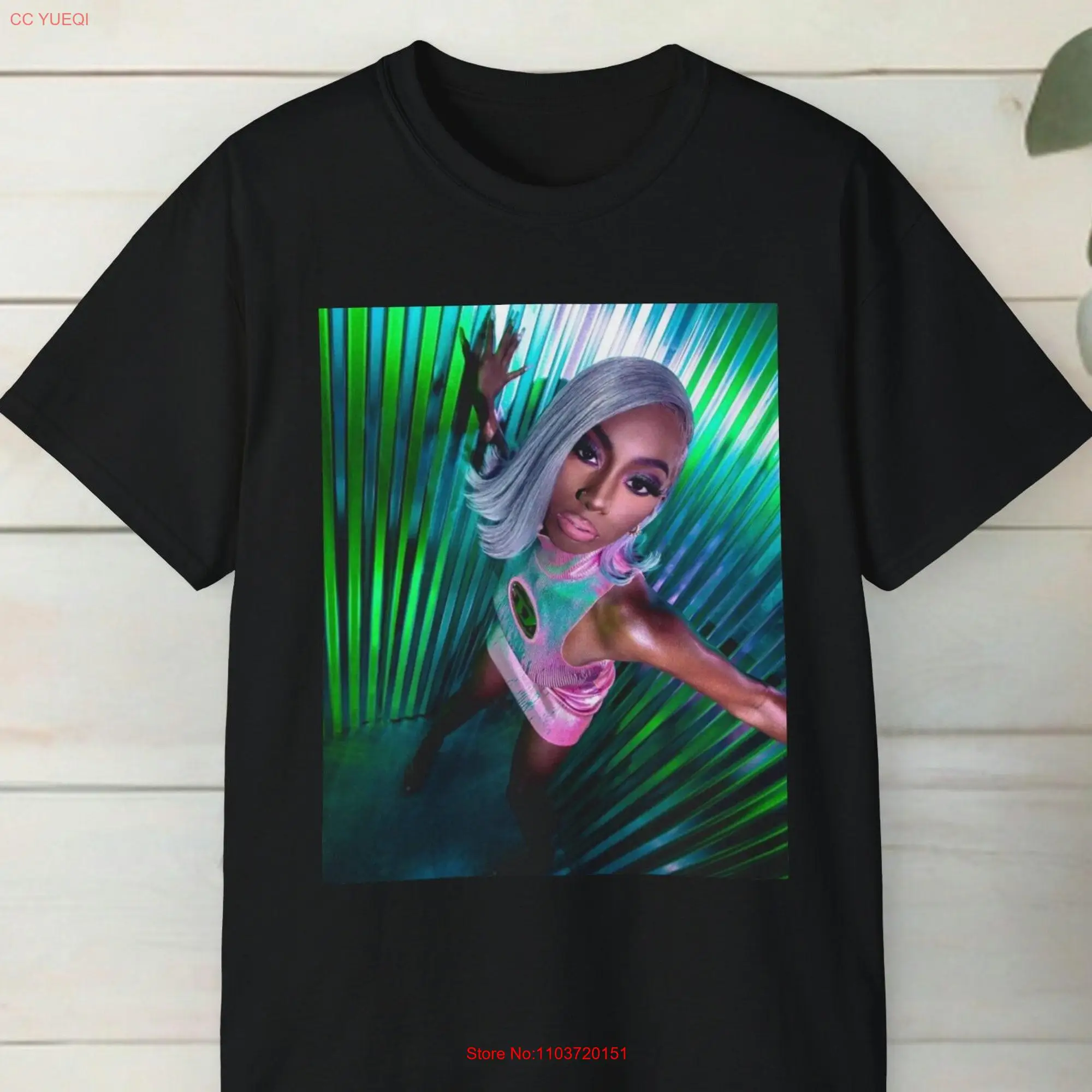 Цветная футболка Flo Milli, быстрая доставка, длинные или Короткие рукава