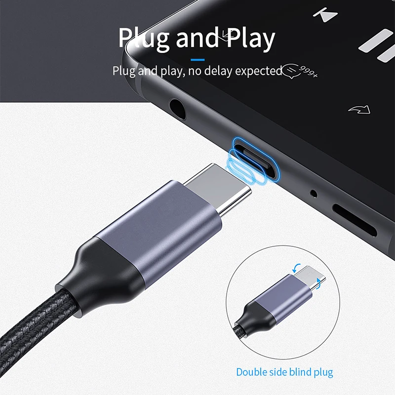 NNBILI 2in1 USB Type C to 3.5mm Headphone Audio Aux jack Adapter PD 60W Fast Charging Cable for iPhone 15 Samsung Xiaomi Macbook