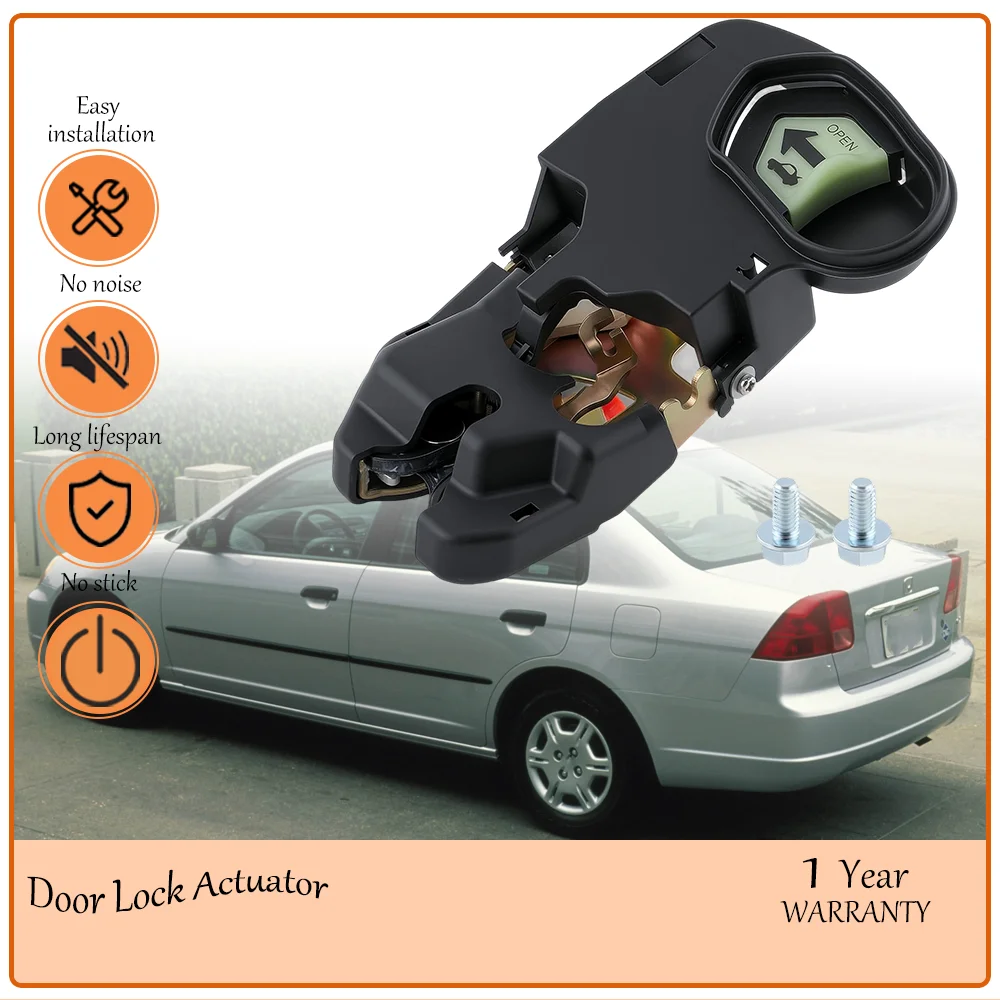 

For Version 2001-2005 Honda Civic Rear Trunk Latch Lock Lid Handle Assembly Tailgate Lock OE 74851-S5A-A02,74851S5AA02 1.3L 1.7L