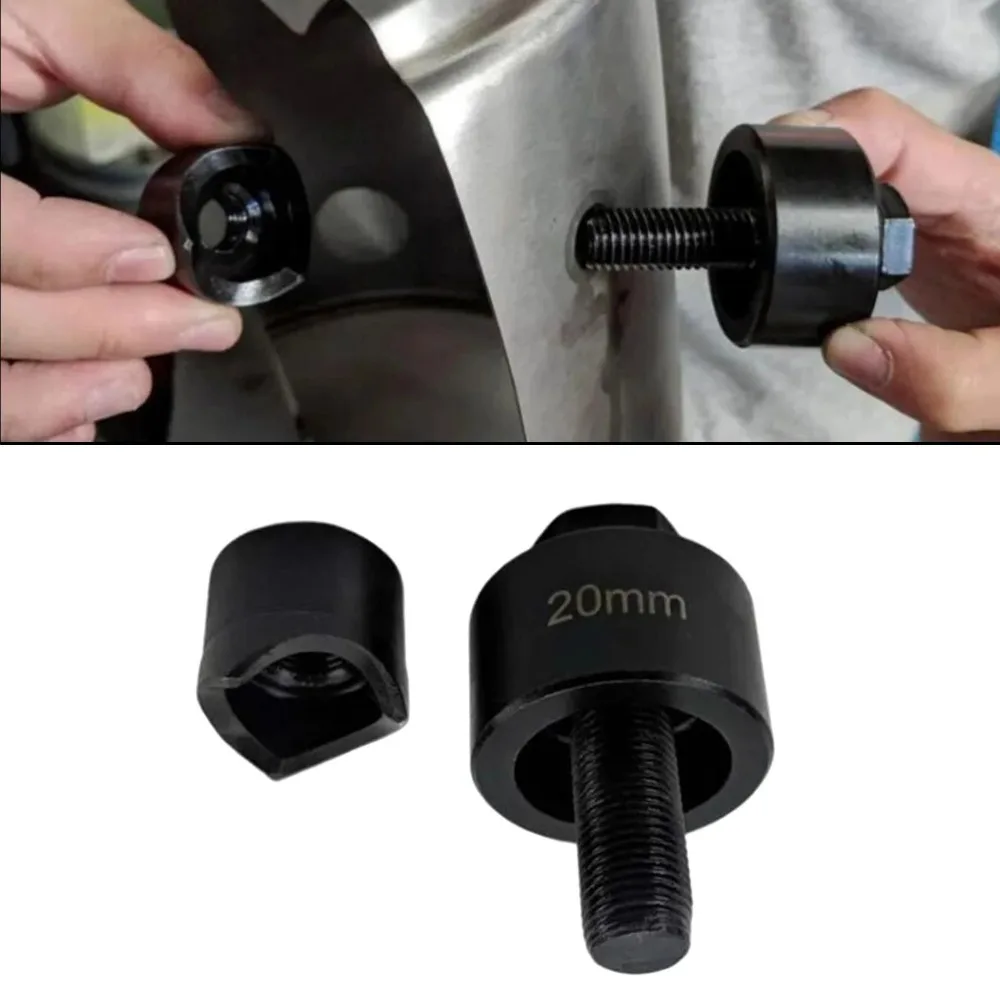 Easy to Use 16/19/21/24/27.5/35mm Hole Punch Durable Cutting Tool Hexagon Socket Steel Plate Sink Hole Opener