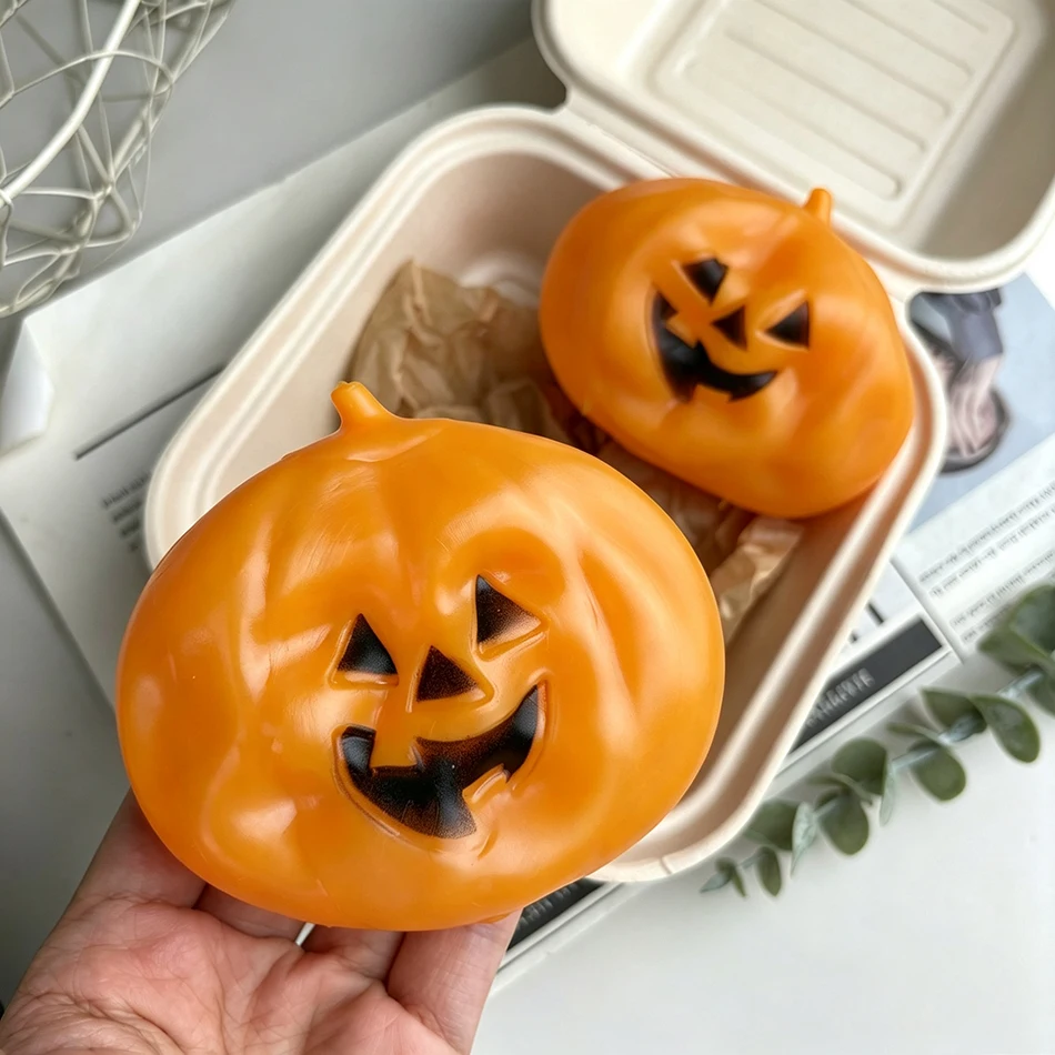 Halloween Coconut Oil Pumpkin Squishy Ghost 2