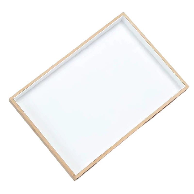 Velvets Jewelry Tray Stackable Showcase Display Necklace Bracelet Rings Watch Display Empty Plate for Women