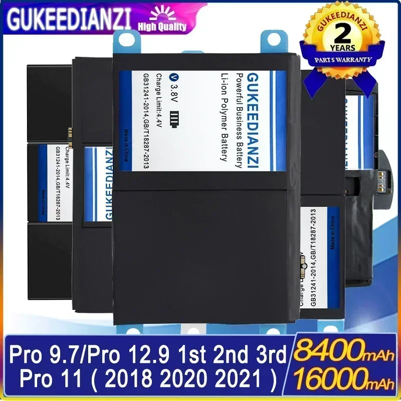 

Backup Battery For iPad Pro 12.9 1st 2nd 3rd 4th A1584 A1652 A1670 A1671 A1983 A1876/pro 9.7 A1673 A1674/Pro 11 2018 2020 2021