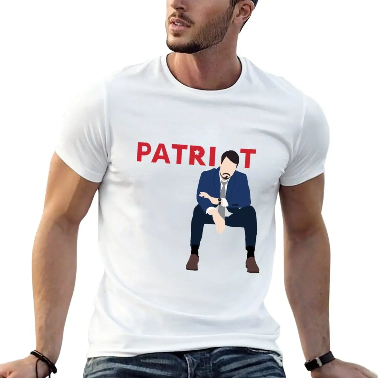 Новинка, футболка Patriot - Amazon Prime TV Show, футболки на заказ, футболка, винтажная одежда, мужская одежда