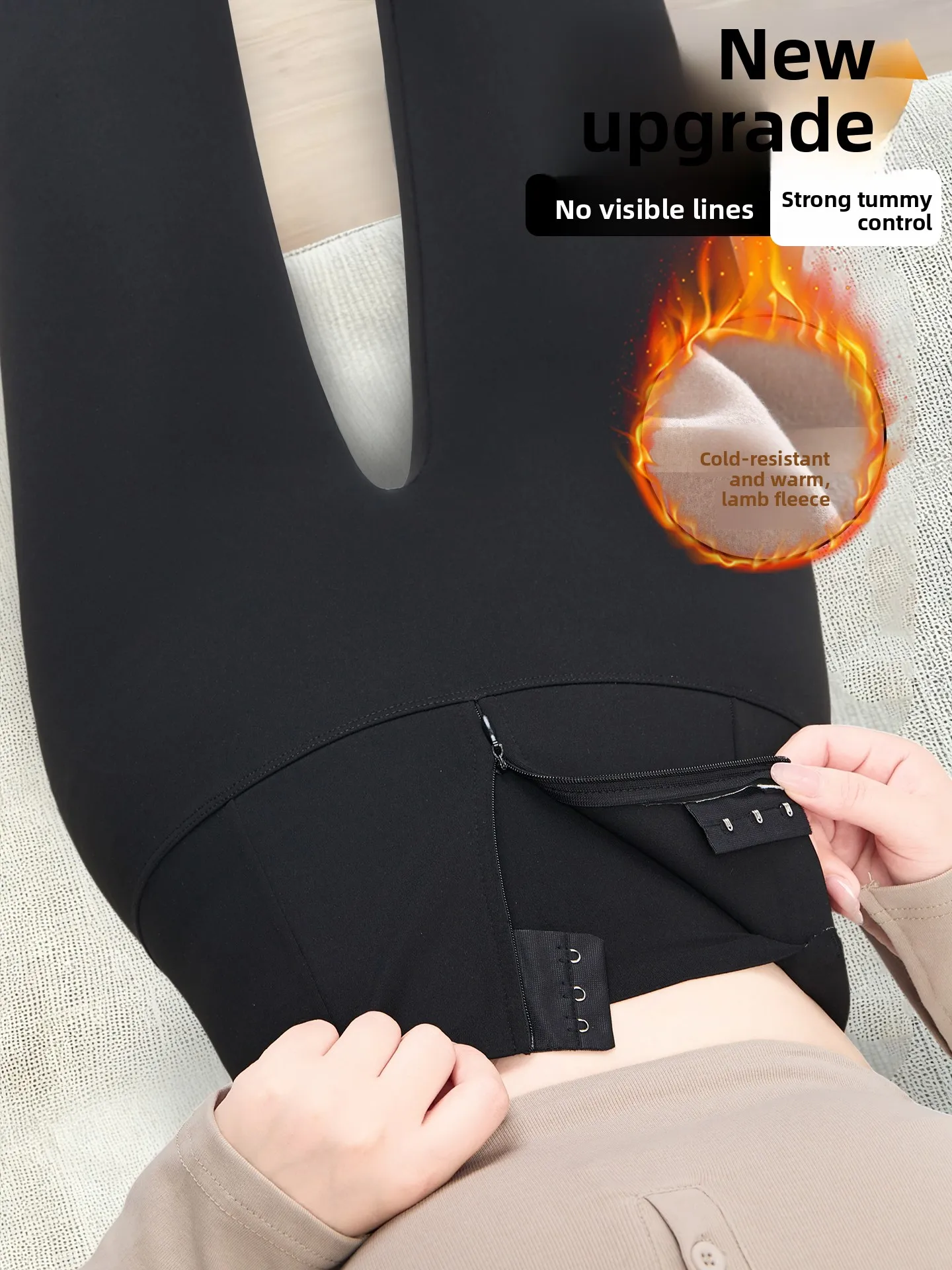 

Женские утепленные леггинсы для йоги с высокой талией, осенне-зимние, с эффектом утяжки живота, базовый слой, облегающие, укороченные