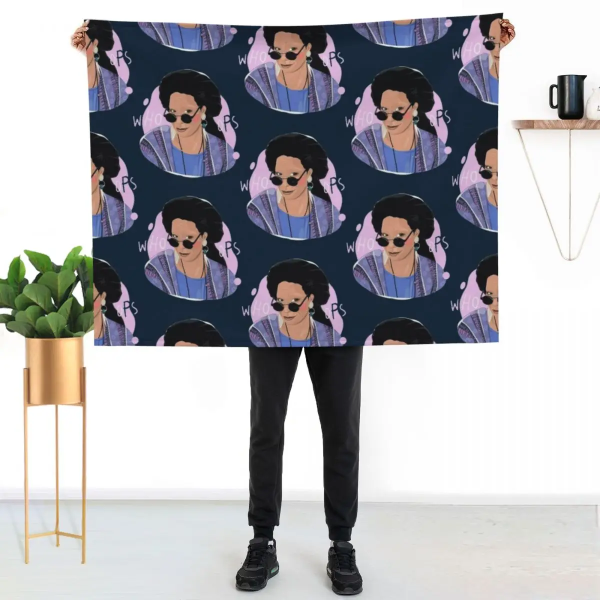 Whoopi Goldberg Throw Blanket Versatile Cozy Throw Blanket for All Occasions