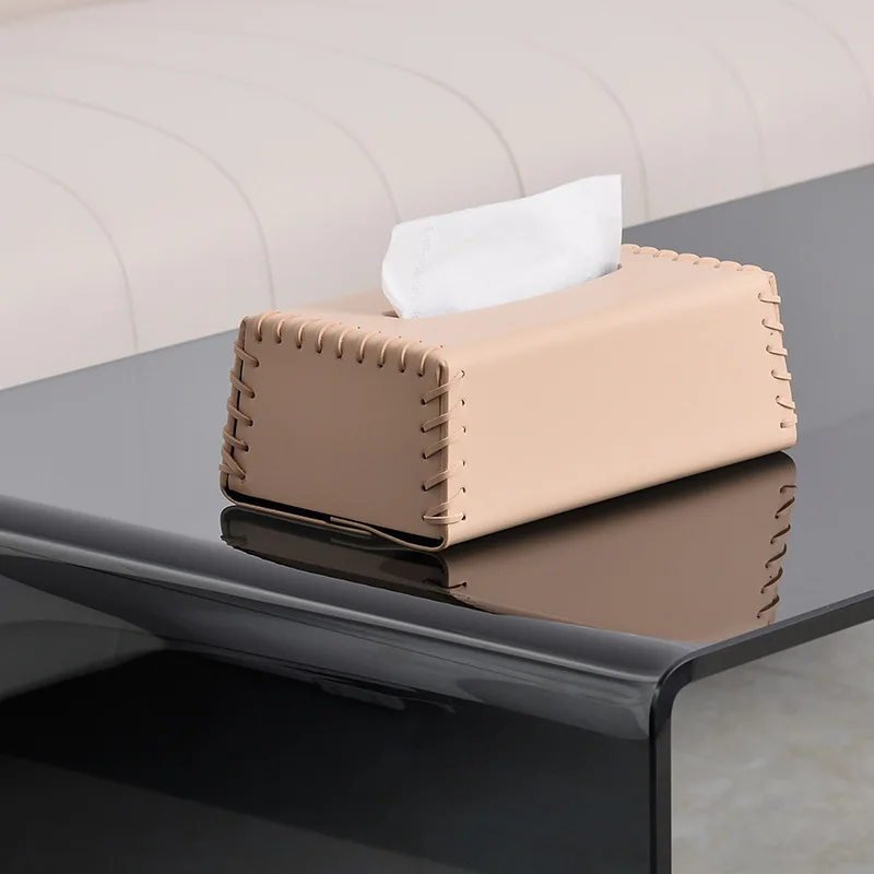 

Ahunderjiaz-Luxury Living Room Desktop Paper Box, Car Tissue Box, Dining Table Decoration, Home Storage Decoration