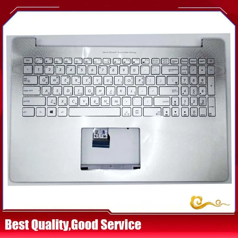 

YUEBEISHENG New/org For Asus ZenBook Pro UX501 N501 n501jw Palmrest KR Korean keyboard Backlit Upper Cover Backlit Speaker