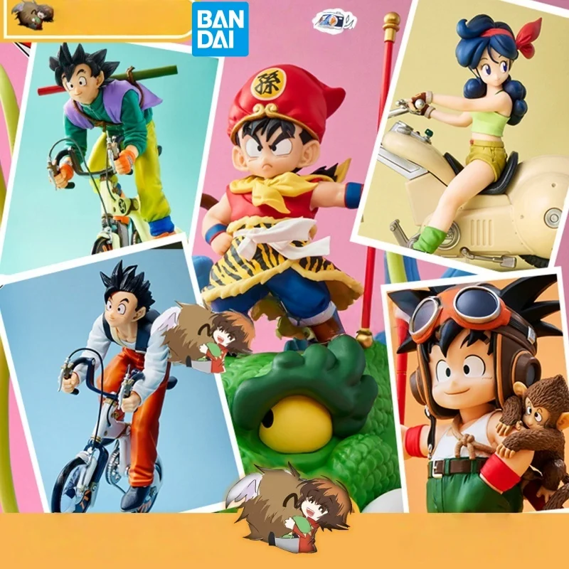 

Bandai Authentic Dragon Ball Ichiban KUJI Action Figure Vehicle Series SNAPCOLLECTION Motorcycle Goku Gohan Ranqi Model Toy Gift