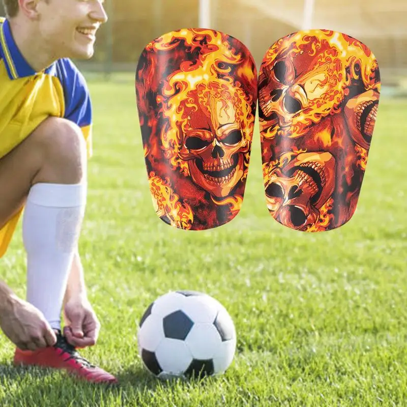 Small Shin Pads Comfortable Tiny Football Pads 2pcs Comfortable Small Football Pads Ultra Miniature Soccer Guards Extra Small