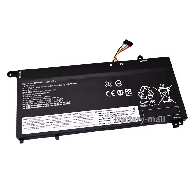 Brand New 45WH L19M3PDA L19L3PDA Battery Applicable to Lenovo ThinkBook 14 15 G2 G3 G4 ITL ARE