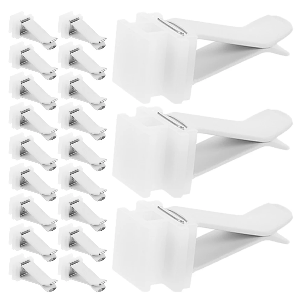 

50 Pcs Perfume Clip Air Freshener Car Accessories Conditioner Outlet Automotive Vent Clips Conditioning Decoration Card Slot