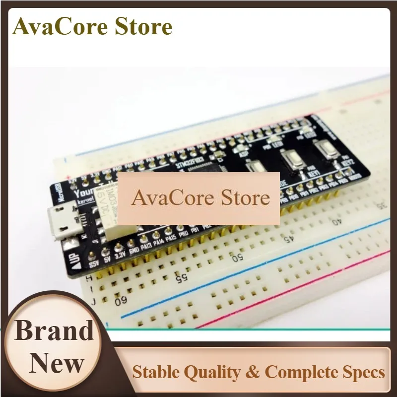 AvaCoreSTM32 ARM Cortex-M3 STM32F103C8T6 Development Board With RS232 RS485 CAN MP3 USB Breadboard OLED