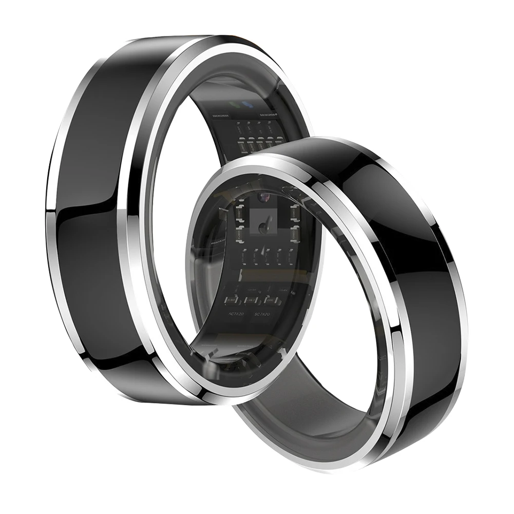 Sleep Monitoring Rings Bluetooth-Compatible Smart Rings Heart Rate and Blood Oxygen Monitor Health Care Rings