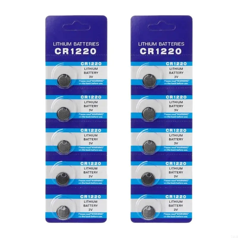 

T3LB Quality CR1220 Battery Coin Cells Battery Reliable Performances Convenient Size