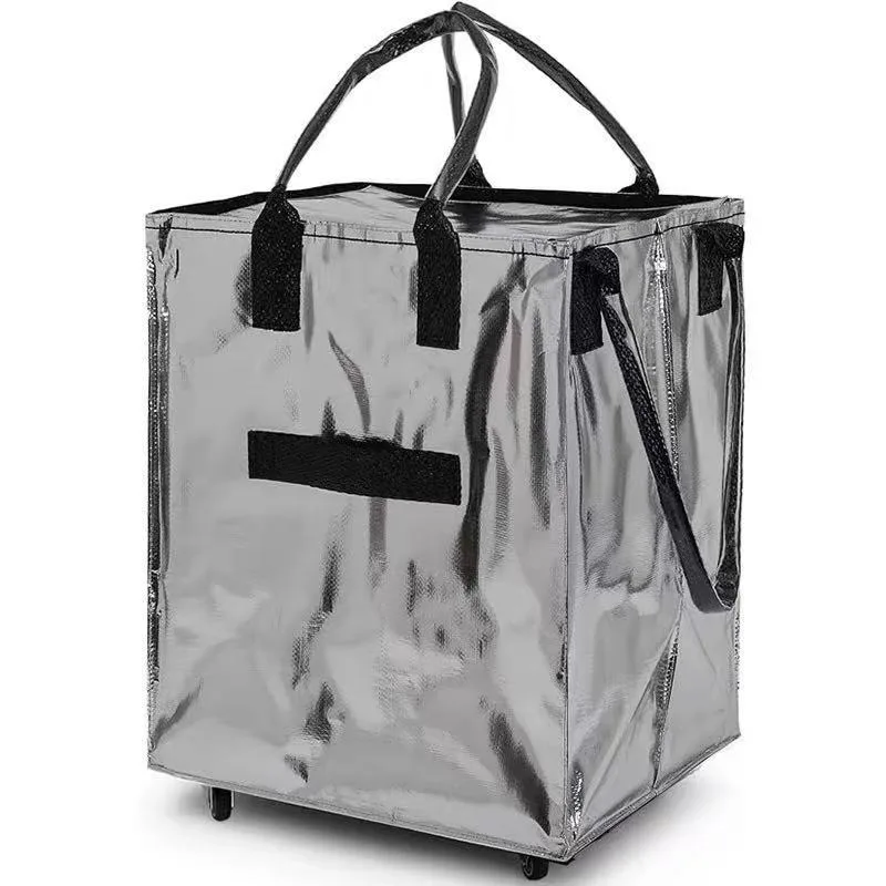 

The second generation jennie has the same flat for the universal wheel to fold the shopping luggage bag with large capacity.