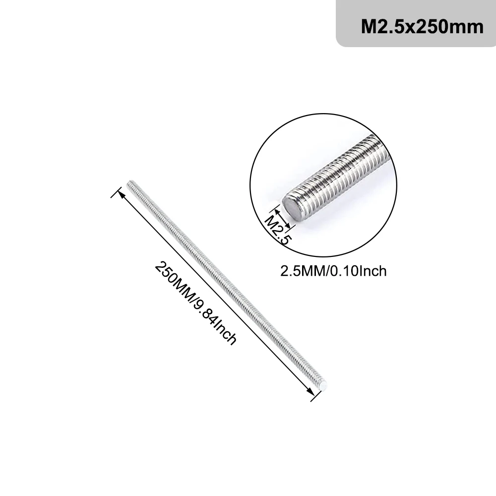Variant: M2.5x250mm