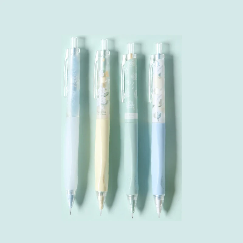 

M&G 4pcs 0.5mm Cute Mechanical Pencils Automatic Pencil Office Supplies Stationery Drawing Sketch Tools Gift School Supplies