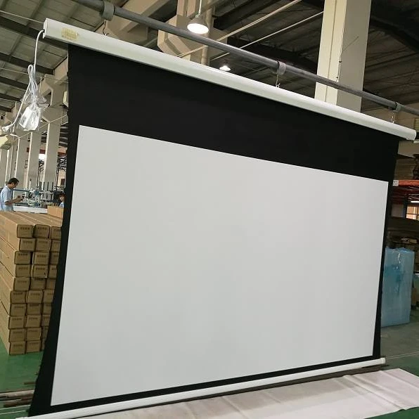

150 Inch 200 Inch 300 Inch Electric Projector Screen with Aluminum Alloy Cover