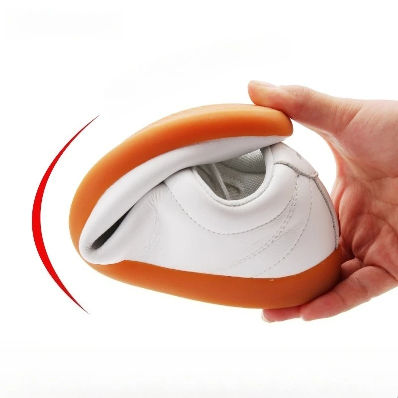 جلد البقر الأصلي الاصطناعية LeatherTai Chi أحذية للكونغ فو وشو فنون الدفاع عن النفس لينة مرنة وحيد خفيفة الوزن الرجال النساء