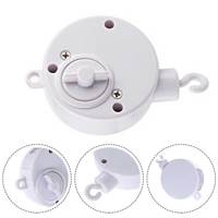 Infant Bell Rotary Wind-up Music Box Baby Mobile Crib Bed Bell Windup Movement Music Box Machine Nursery Decoration