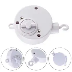 Infant Bell Rotary Wind-up Music Box Baby Mobile Crib Bed Bell Windup Movement Music Box Machine Nursery Decoration