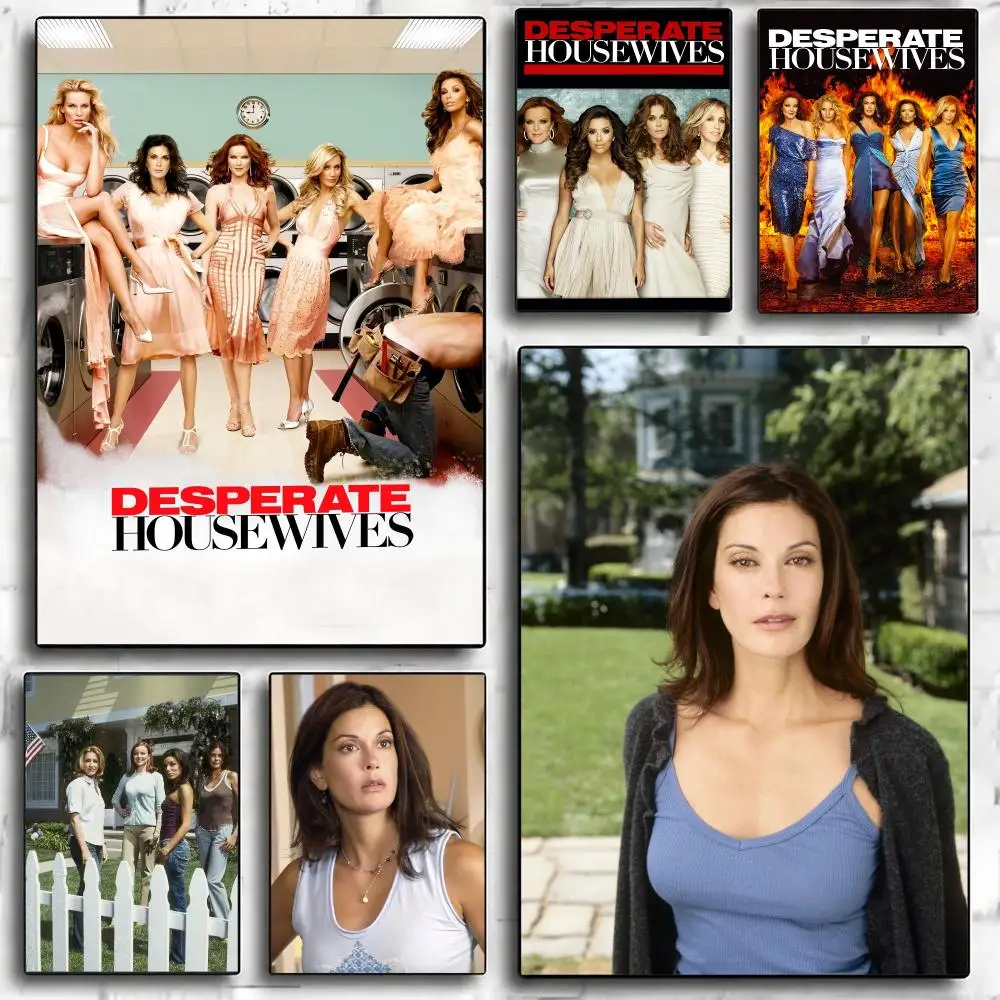tv series D-Desperate Housewives-S Poster Minimalist Wall Sticker for Cafe Office Bar Home Decor and Gift