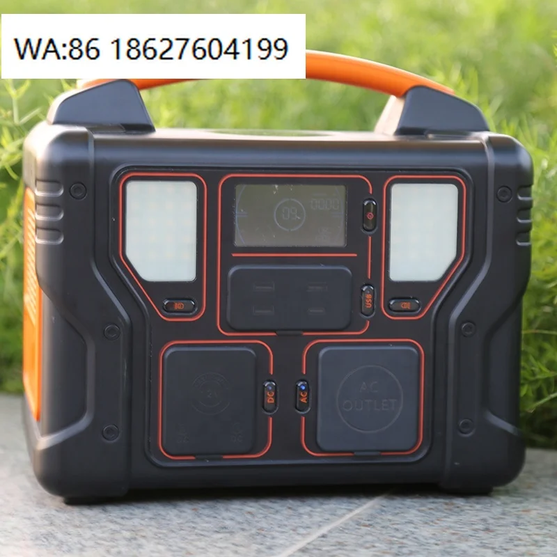 300W 500W Solar Portable Generator, LiFePO4 Battery Station, Factory Direct Outdoor Camping Emergency Power Supply