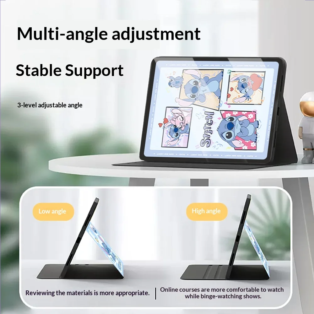 غرزة لجهاز iPad حافظة Funda ipad Pro 4 5 6 12.9in M4 Air 4 5 10.9in M2 M3 حافظة واقية Ipad 8/910 10.2in A16 11in غطاء لوحي #3