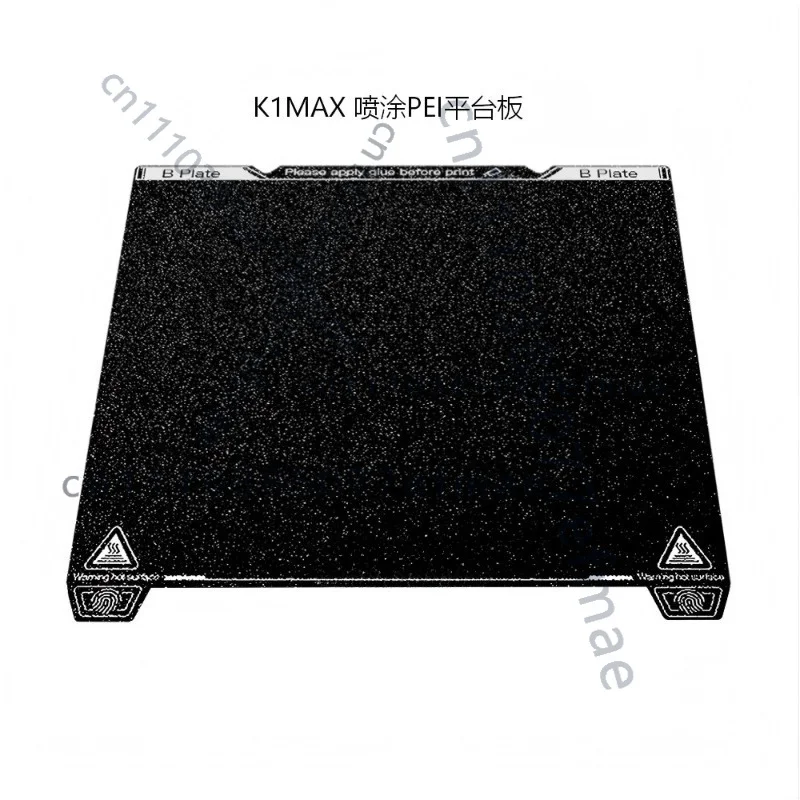 

FOR CREALITY K1MAX spray-painted PEI platform board kit with soft magnetic stickers