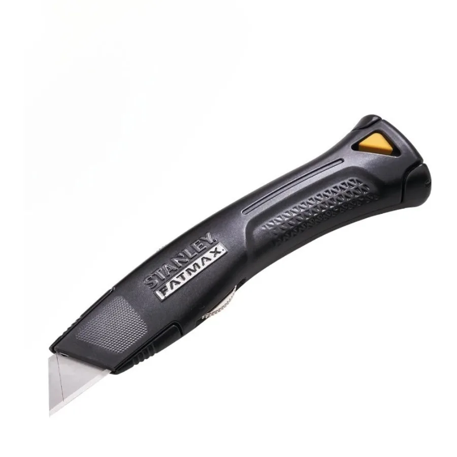 Cuchillo Multiusos Stanley FatMax de Alta Resistencia, 170 mm, Apertura con una Mano, Herramienta Profesional FMHT10504-0